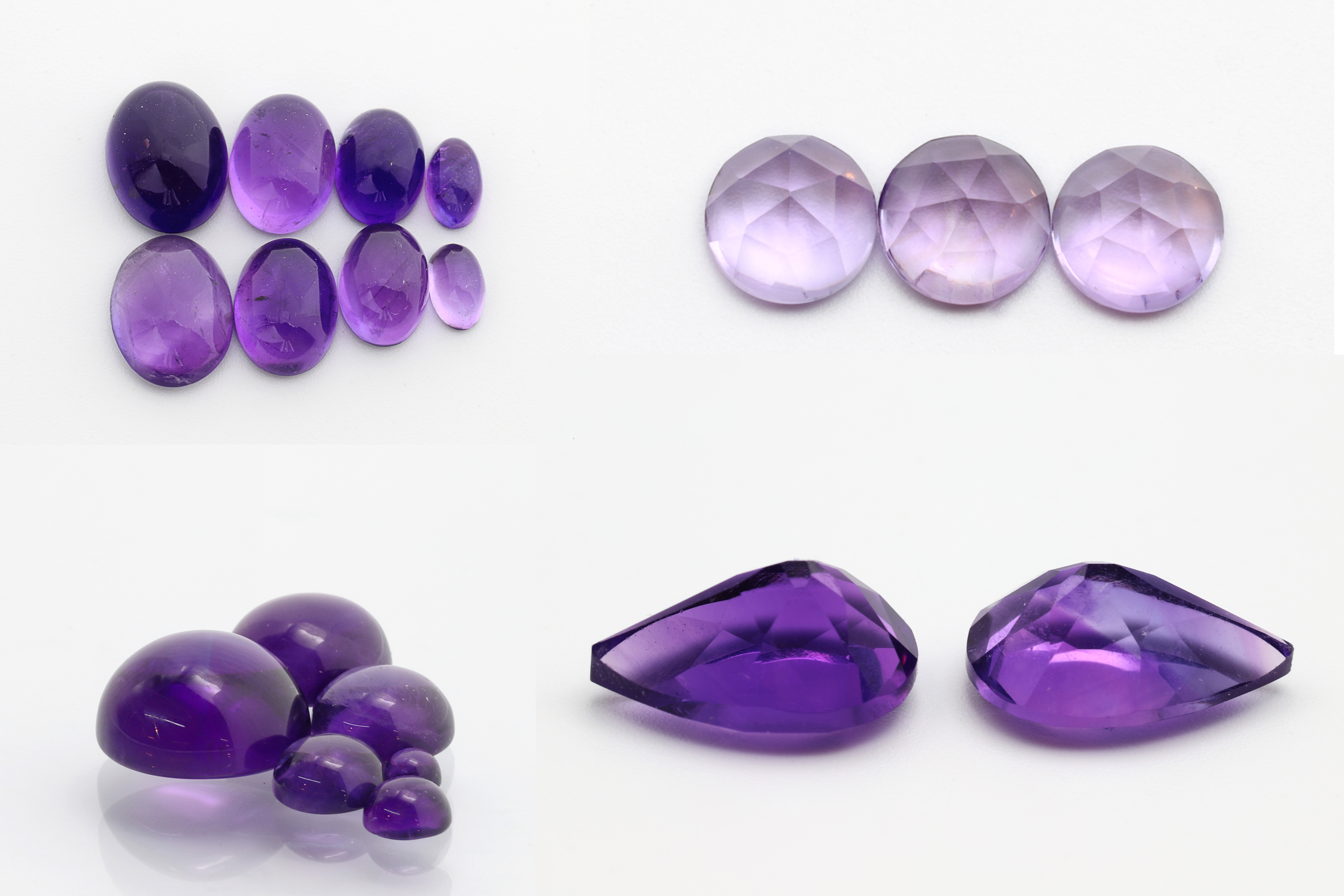 Amethyst Cabochons