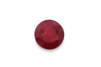 0.69 ct Natural Ruby Faceted Round 5 mm