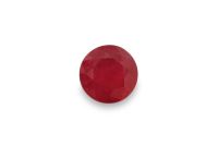 0.72 ct Natural Ruby Faceted Round 5.3 mm