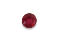 Wholesale 0.78 ct Natural Ruby Faceted Round - 5.2 mm