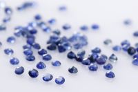 Wholesale Small Faceted Round Sapphire 