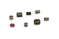 Wholesale 10.10 ct Tourmaline Faceted Lot- 8 Pieces