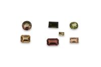Wholesale 10.18 ct Tourmaline Faceted Lot - 7 Pieces