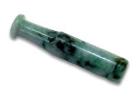 Natural Jadeite Hand-Carved Antique, 19th Century  - Cigarette Holder