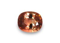 2.92 ct Mocha Tourmaline Cushion Antique