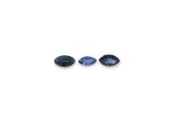 ± 4.5 mm Long Blue Sapphire Marquise @ $18.00 / ct