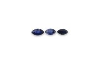± 4.5 mm Long Blue Sapphire Marquise @ $18.00 / ct