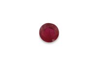 0.55 ct - Natural Ruby Faceted Round - 5 mm