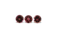 Wholesale 4 mm Pink Tourmaline Faceted Rounds @ $14.50