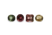 Wholesale 5.65 ct Natural Faceted Tourmaline - Lot of 4