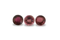 Wholesale 6.5 mm Pink Tourmaline Faceted Rounds @ $57.00