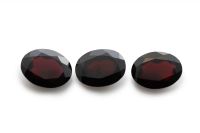 Almandine Garnet Faceted Oval