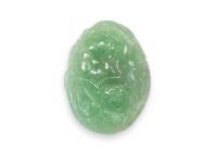 Jadeite Pendant Fish and Lotus Pod