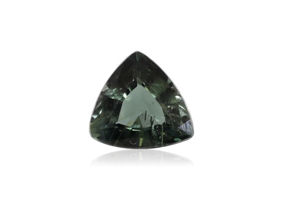 Wholesale 0.40 ct Green Tourmaline Trilliant