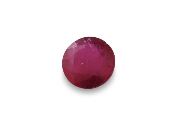 Wholesale 0.56 ct Natural Ruby Faceted Round - 5 mm