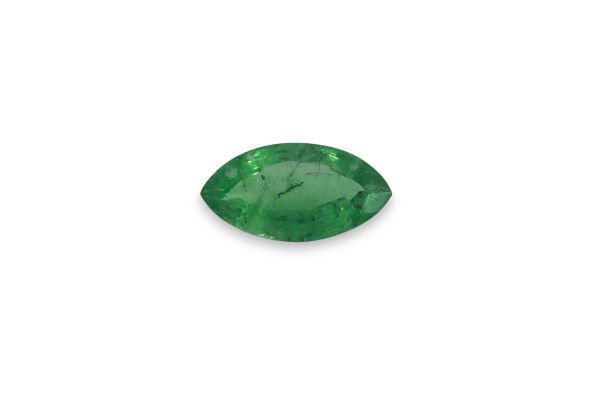 0.58 ct - Natural Emerald Faceted Marquise - 4.4 x 8.5 mm
