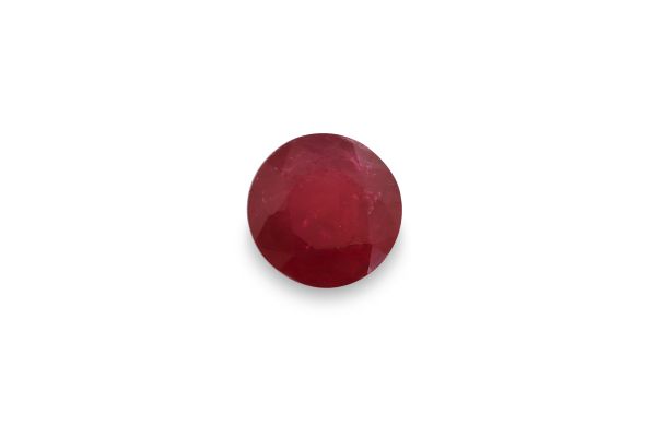 Wholesale Red Ruby Faceted Round 