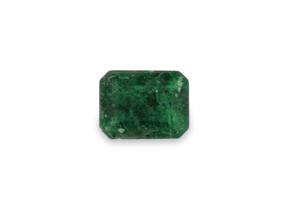 0.85 ct - Natural Emerald Faceted Octagon - 5.5 x 7.2 mm