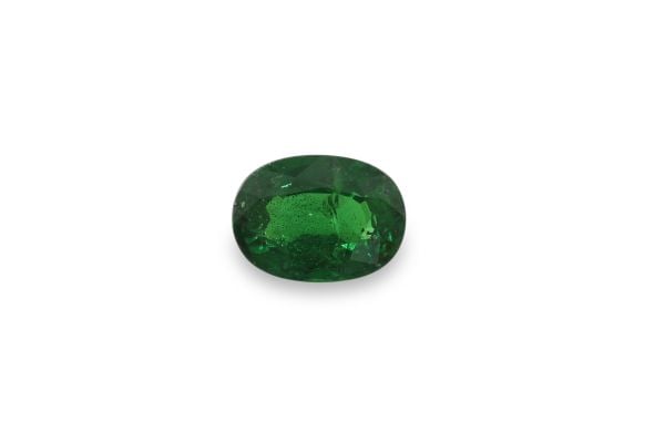 0.85 ct – Tsavorite Garnet Faceted Oval – 4.9 x 6.6 mm