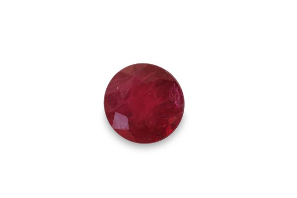 Wholesale Natural Ruby Faceted Round