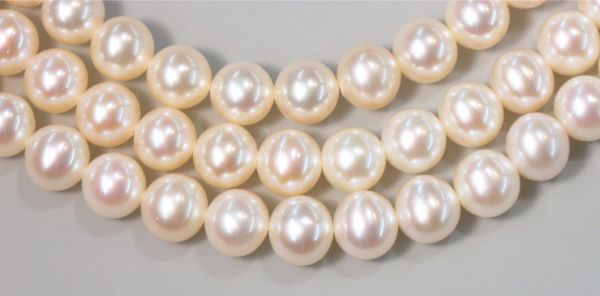 6.5-7mm Round Creme Pearls