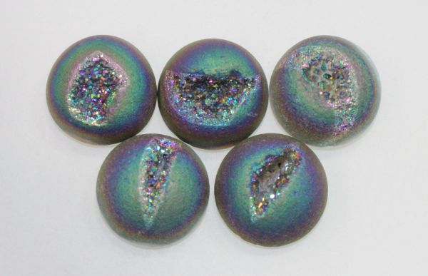 Rainbow Druzy Cabochons