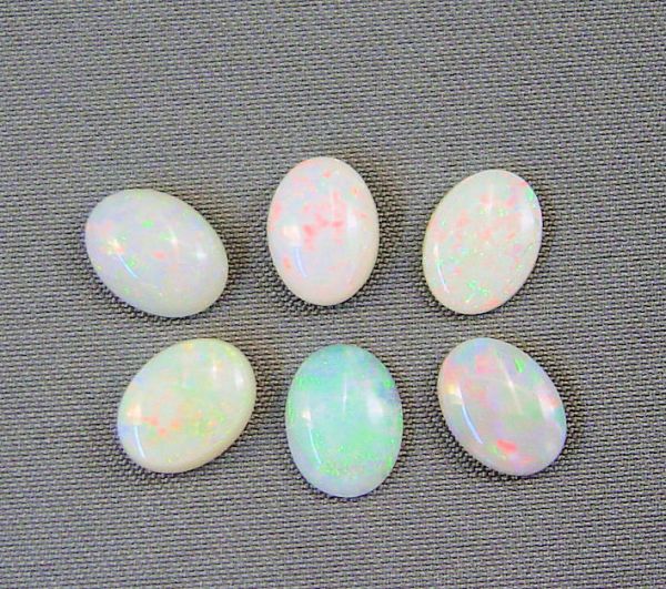 Opal Oval Cabochons @ $60.00/ct. - 6x8mm