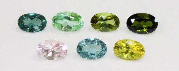 4x6mm Faceted Oval Tourmaline @ $10.00