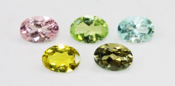 5x7mm Faceted Oval Tourmaline