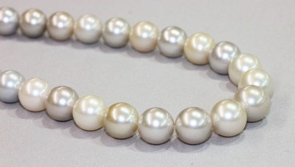 Natural Color Grey Tahitian Pearls