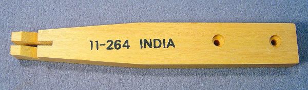 Wooden Bench Pin for Rings