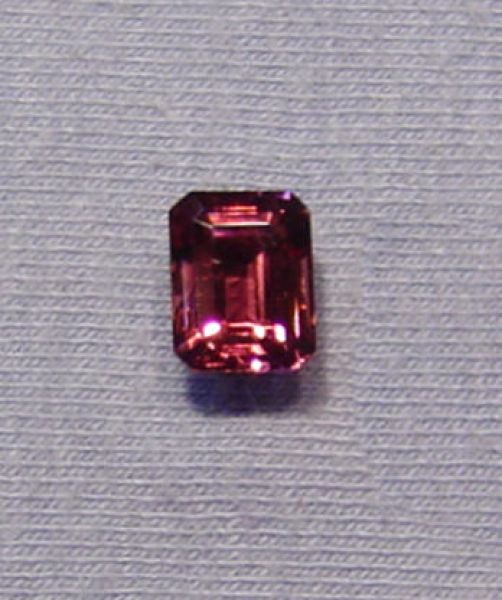 Tourmaline Pink 6x8mm Octagon