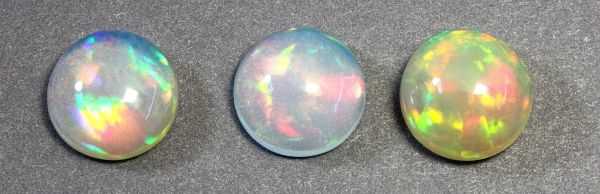 Ethiopian Opal Round  Cabochons,  8mm - Select Grade
