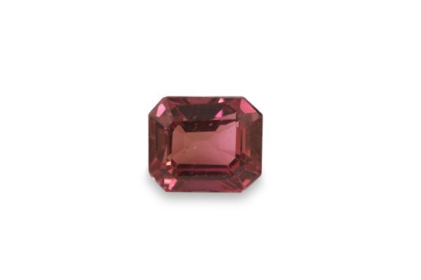 1.27 ct - Pink Tourmaline Faceted Octagon - 5.5 x 6.5 mm