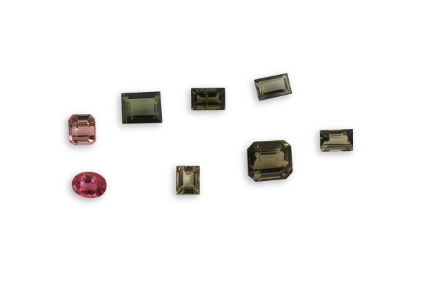 Wholesale 10.10 ct Tourmaline Faceted Lot- 8 Pieces