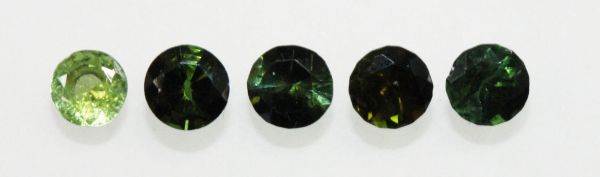 4mm Faceted Round Tourmaline @ $3.00 each