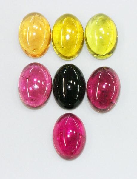 Tourmaline Oval Cabochons - 10x14mm 