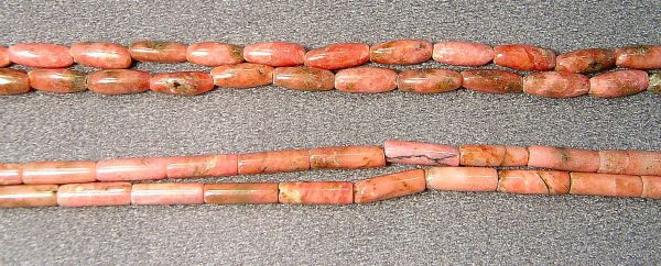 Rhodonite Oval Bead Strands