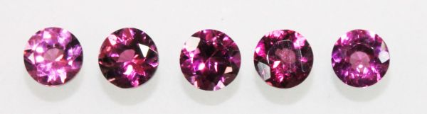 Tourmaline 4mm Faceted Round Pinks @ $22.00 each