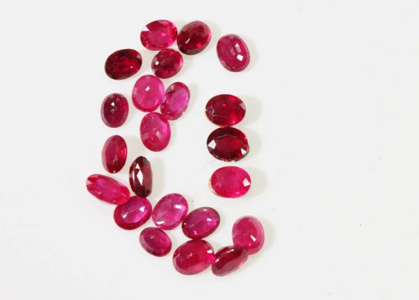 Ruby 3x4mm Ovals @ $180.00/ct.