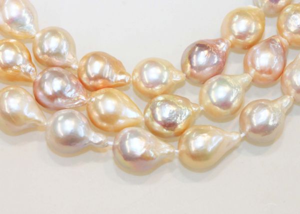 12mm Natural Color Fireball Pearls