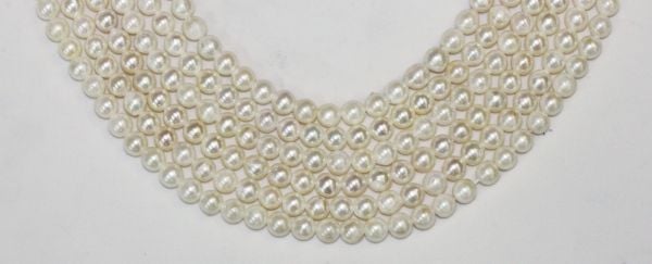 6-6.5mm Chinese Saltwater Round Pearls @ $10.95