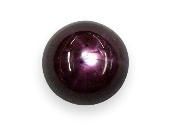 Star Ruby Round Cabochon, 8.86 cts. - 10mm