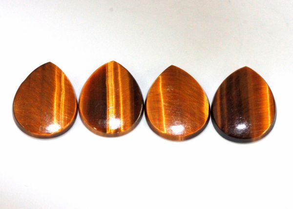 Tigereye SBBT Pear Shaped Cabochons - 10x12mm