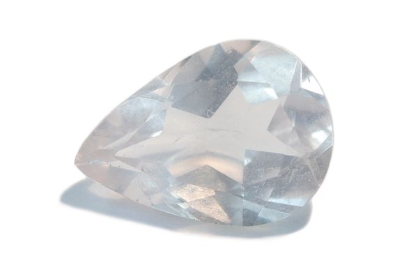 10x7 rose quartz pear