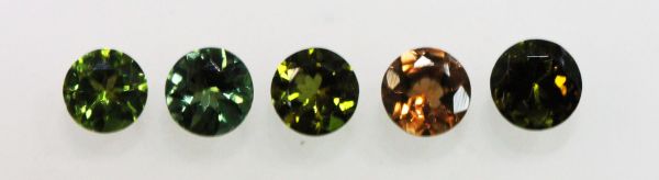 Tourmaline 5mm Faceted Rounds @ $25.00