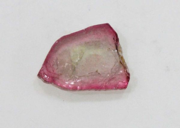 Watermelon Tourmaline Slice, 2.14 cts. - 8x10mm