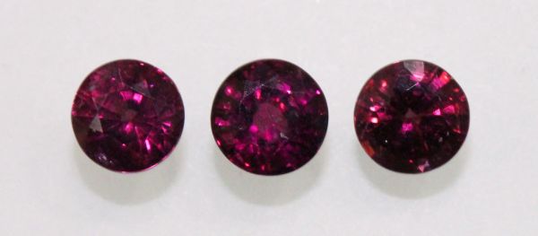Tourmaline 5.5mm Faceted Rubellite  @ $75.00