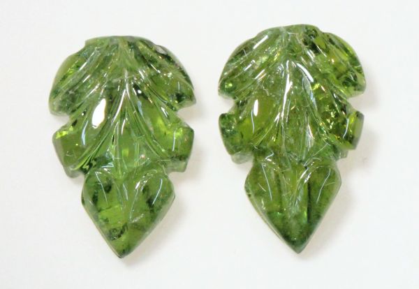 Tourmaline pair - 11.95 cts.