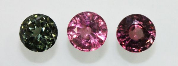 Tourmaline 7mm Faceted Rounds @ $45.00